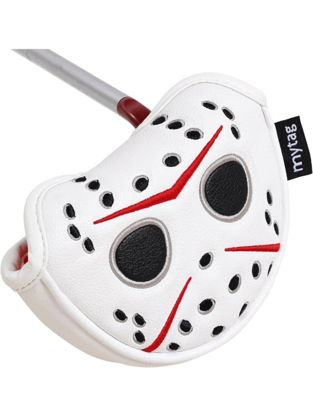 Magnetic Putter Covers - Hockey Goalie Mask & Blade Mallet Headcovers